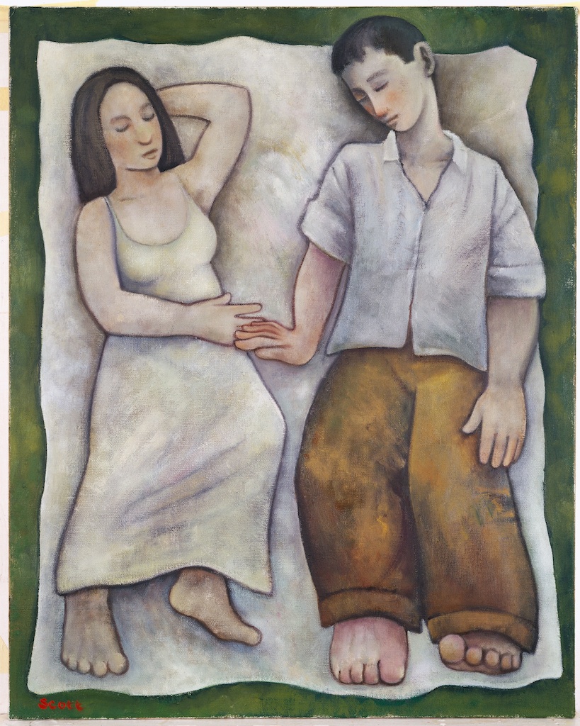 Lovers Asleep by Michael Scott